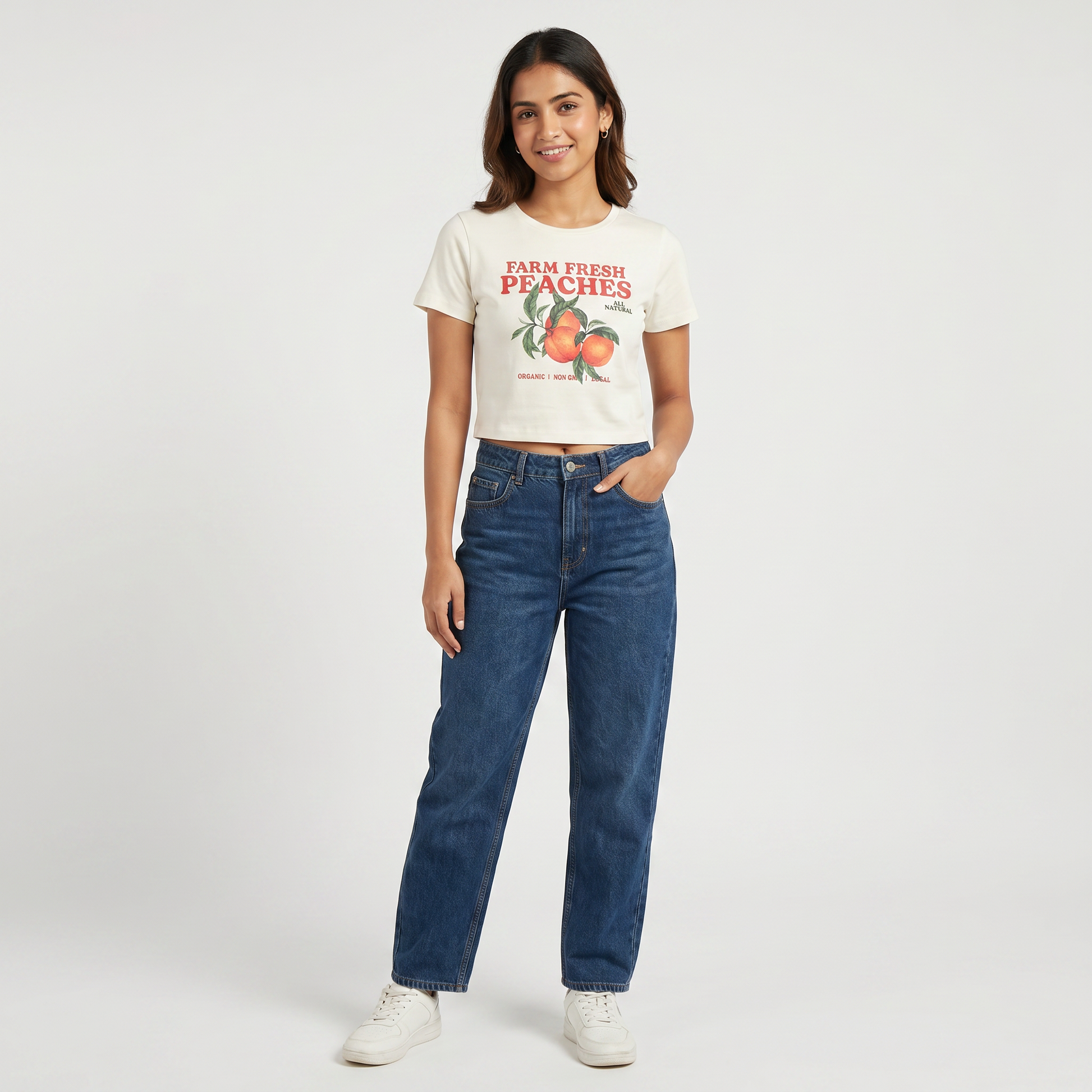 Printed Crew Neck T-Shirt