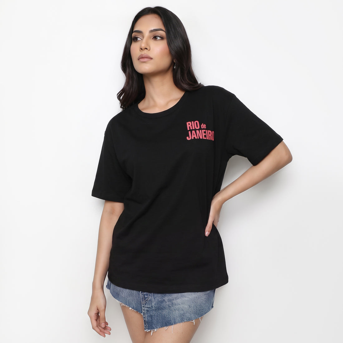 Cotton Graphic Oversized T-Shirt