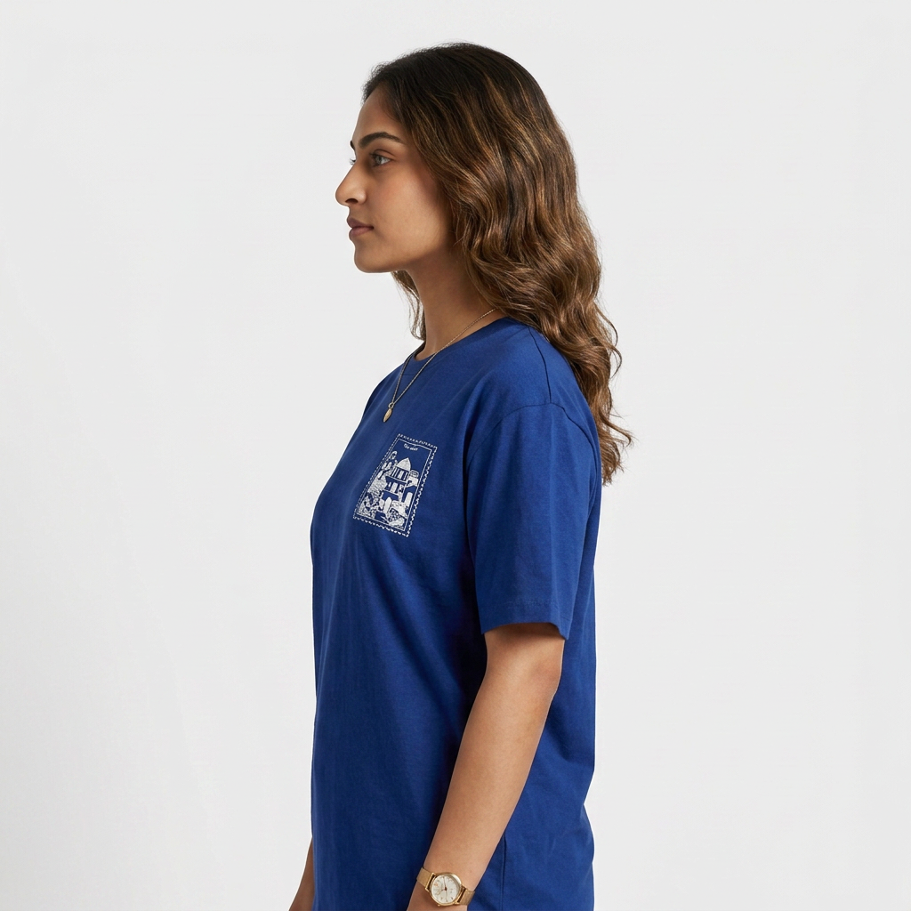Cotton Graphic Oversized T-Shirt