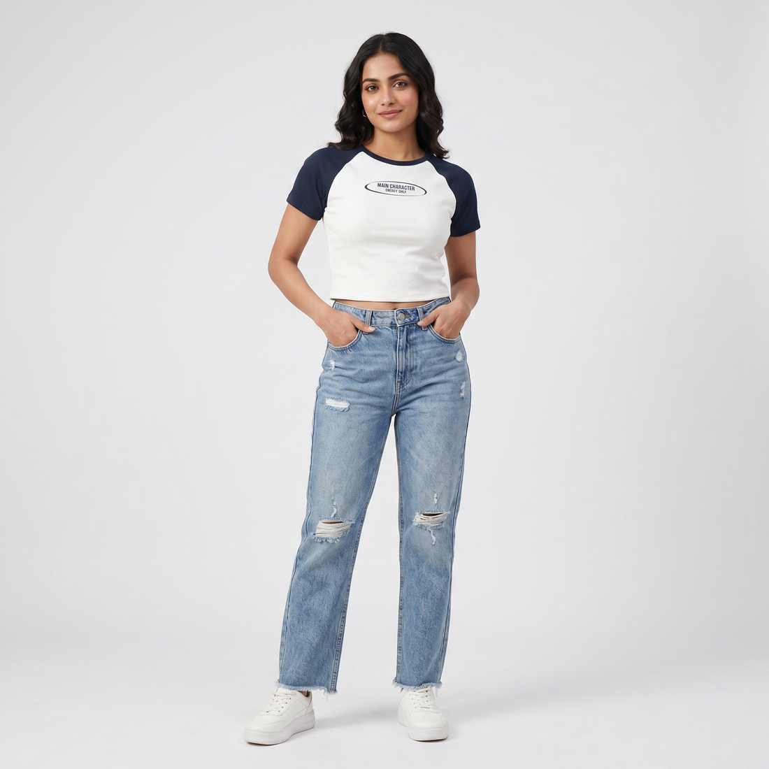 Printed Crew Neck T-Shirt