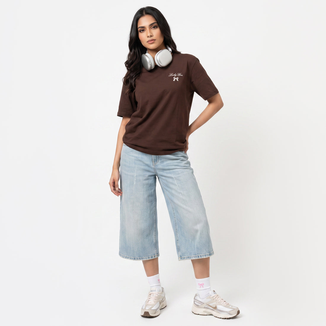 Cotton Graphic Oversized T-Shirt