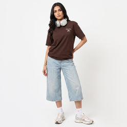 Cotton Graphic Oversized T-Shirt