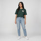 Cotton Printed Longline Oversize T-Shirt