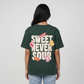 Cotton Printed Longline Oversize T-Shirt