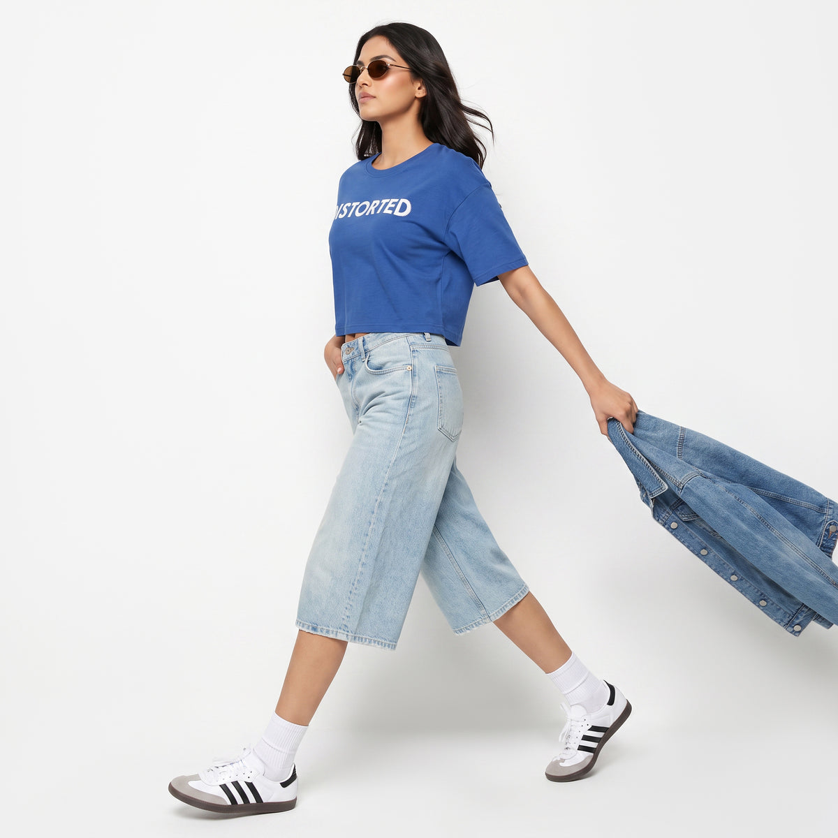 Cotton Graphic Boxy T-Shirt