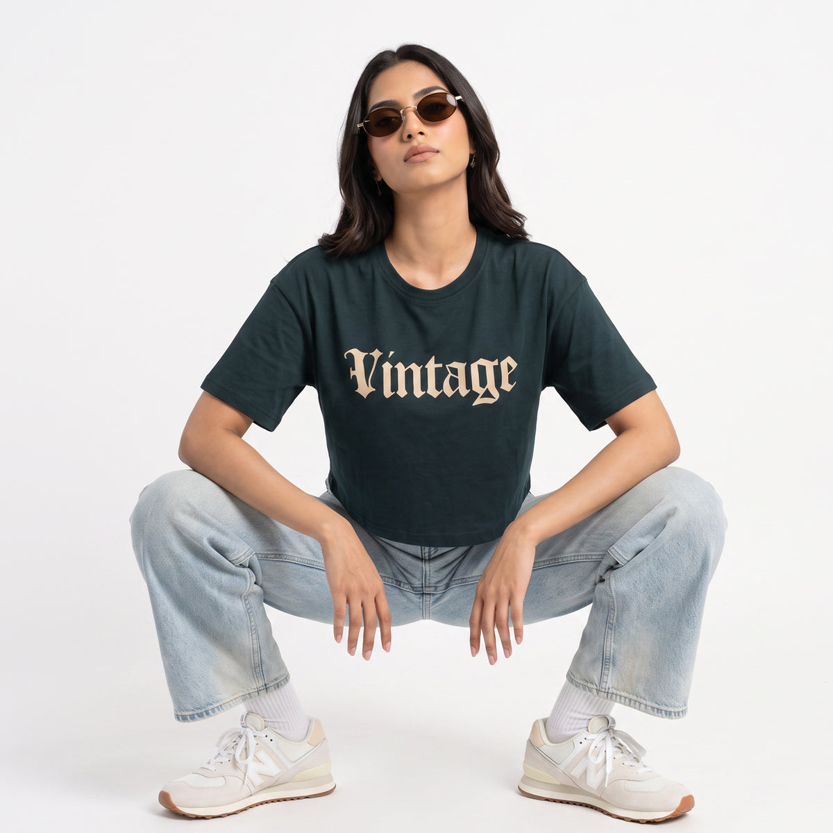 Cotton Graphic Boxy T-Shirt