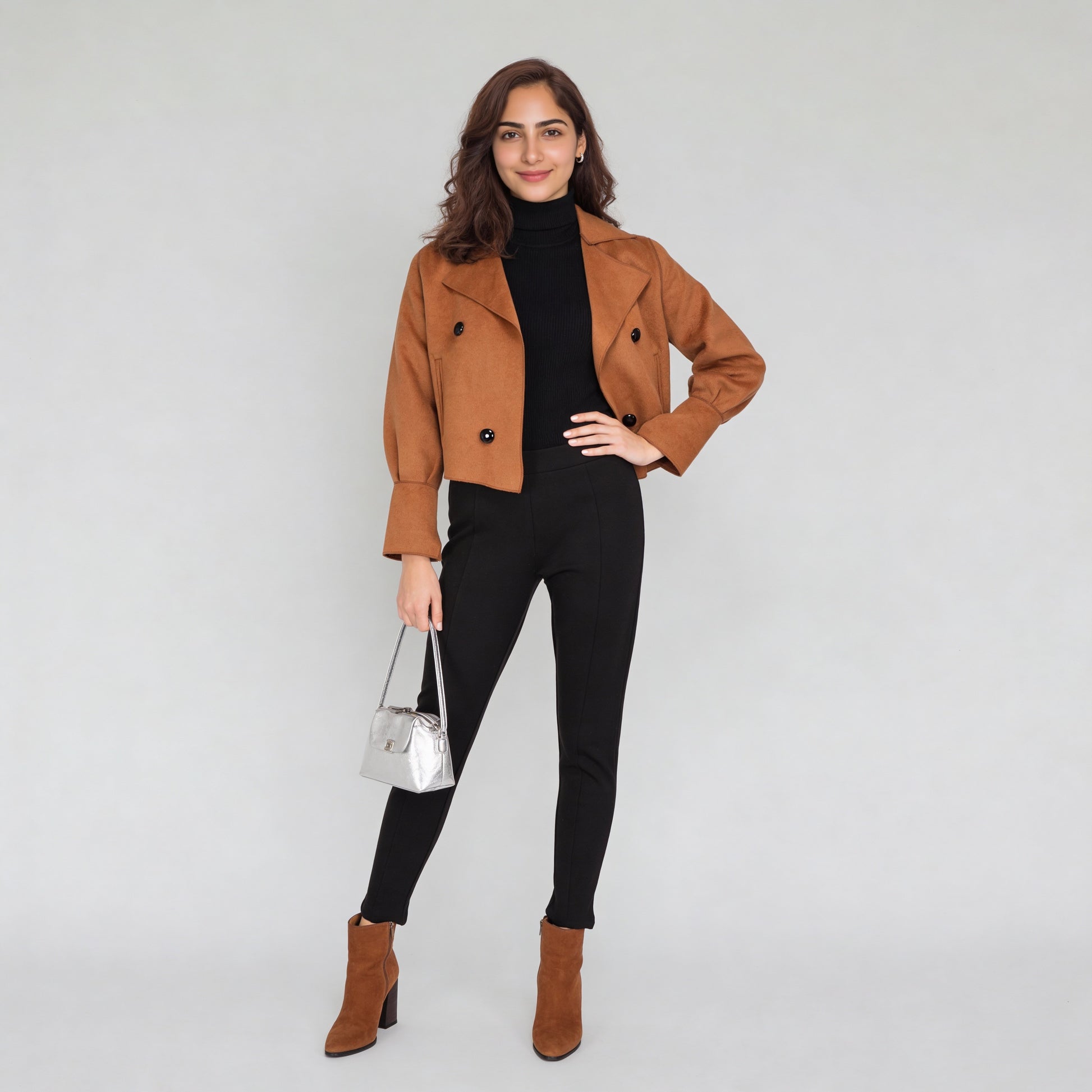 Full Sleeve Solid Jacket
