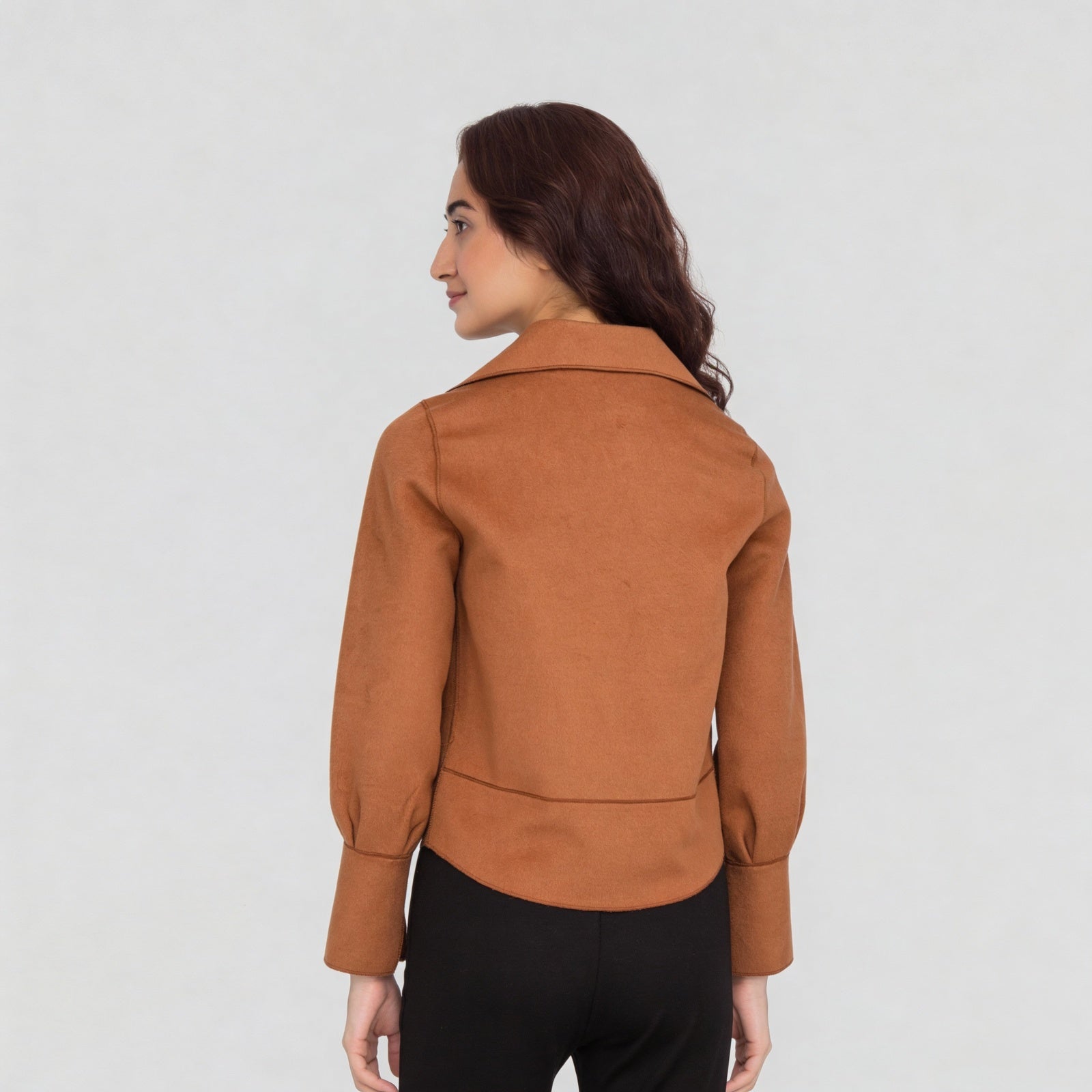 Full Sleeve Solid Jacket
