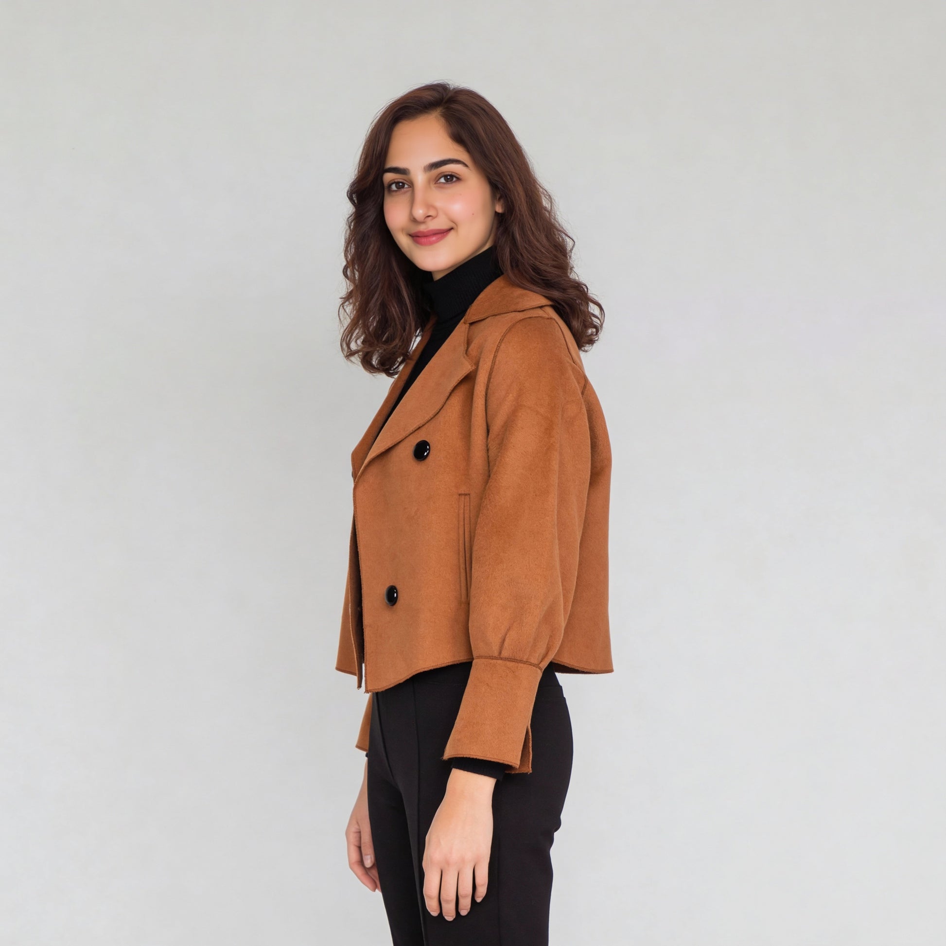 Full Sleeve Solid Jacket