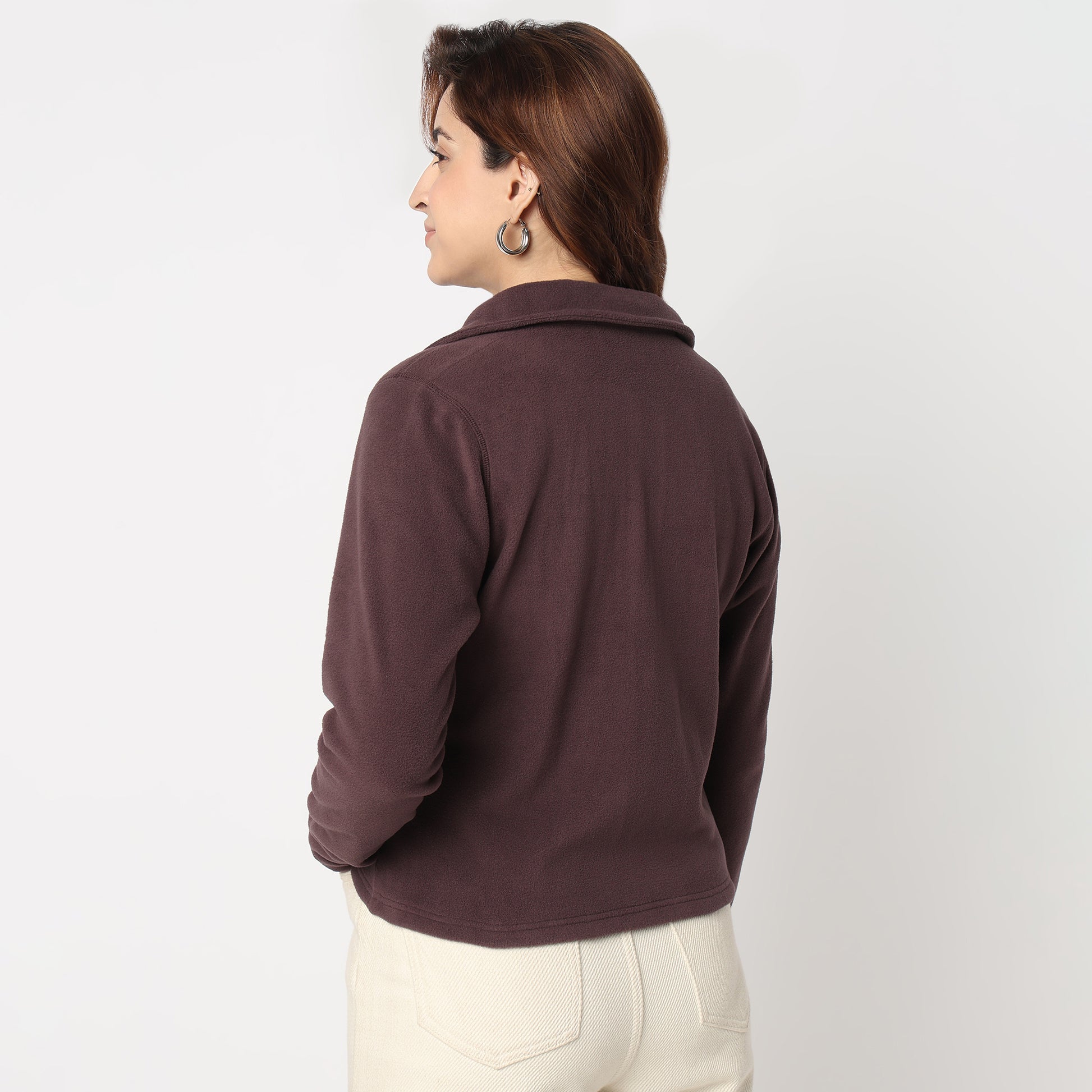 Premium Comfy Polair Fleece High Neck Jacket