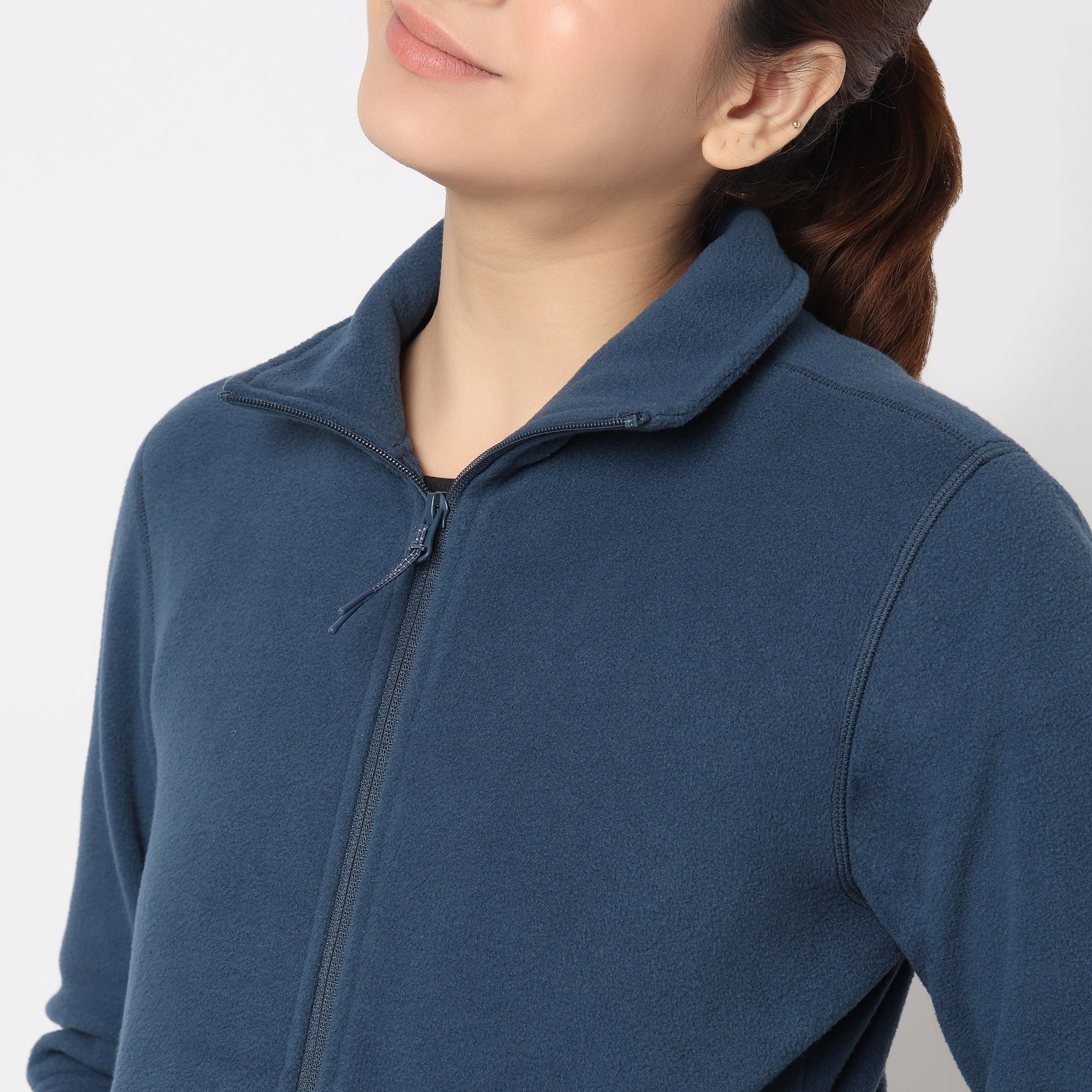 Premium Comfy Polair Fleece High Neck Jacket