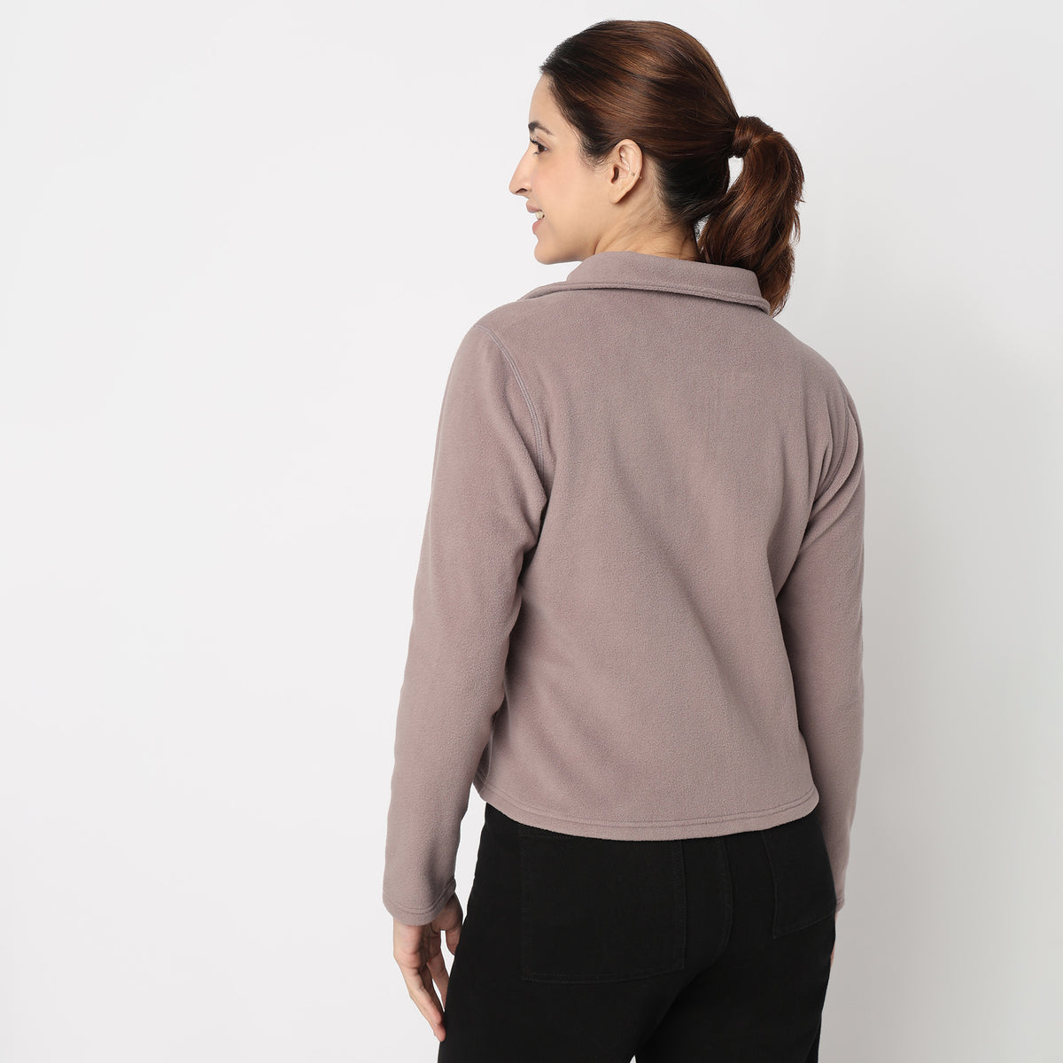 Premium Comfy Polair Fleece High Neck Jacket