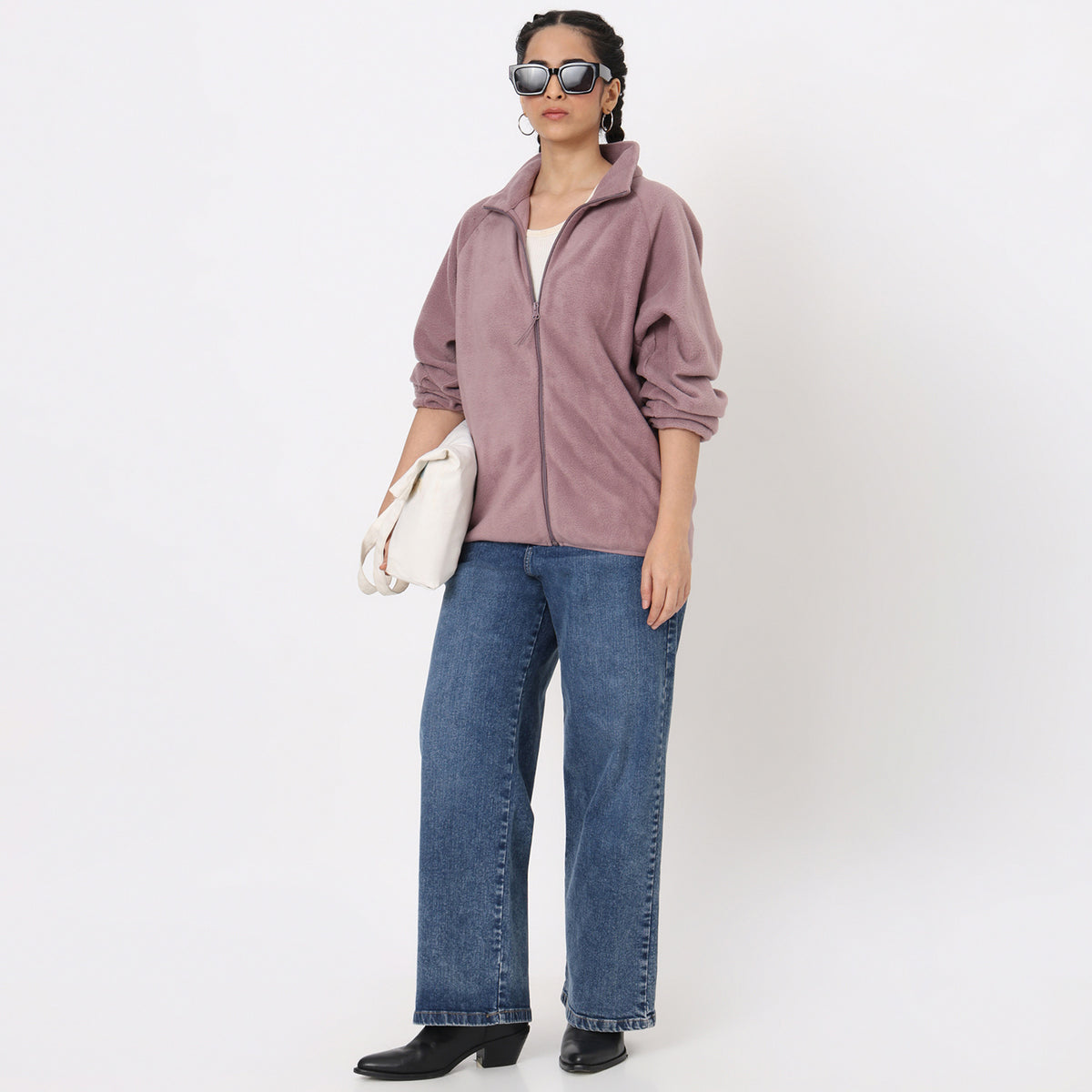 Airdry® Polar Fleece Oversized Lightweight and Breathable Jacket