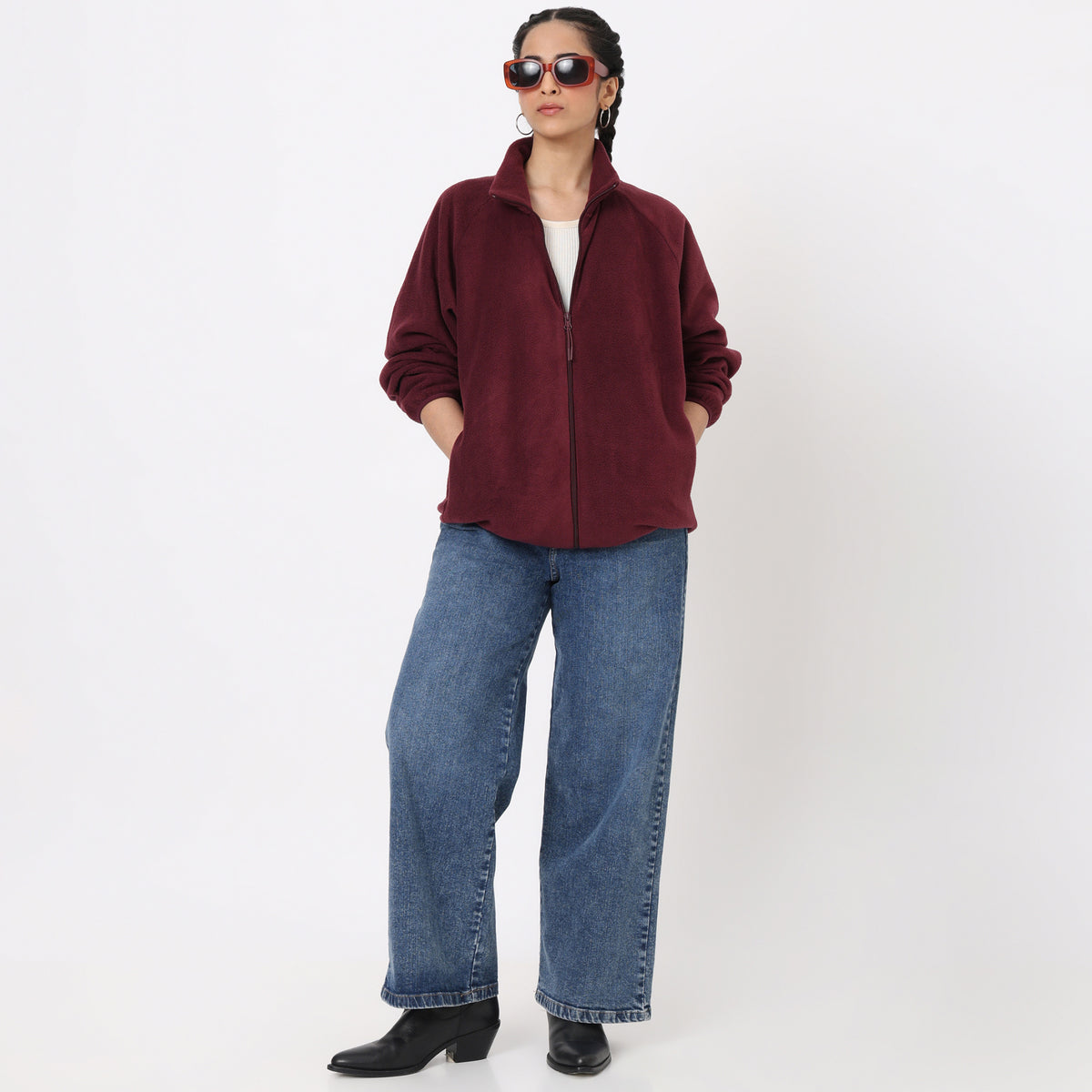 Airdry® Polar Fleece Oversized Lightweight and Breathable Jacket