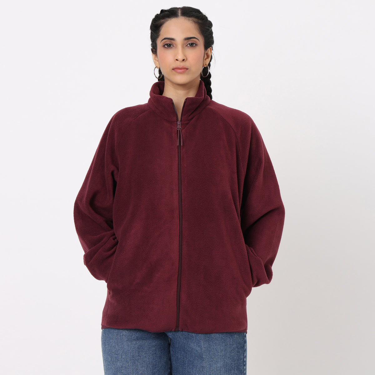 Airdry® Polar Fleece Oversized Lightweight and Breathable Jacket