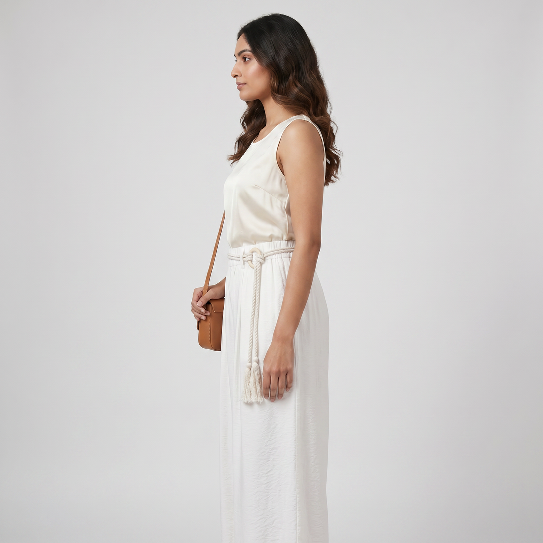 Solid Mid Rise Palazzos