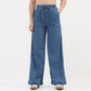 Denim Pull On Palazzos
