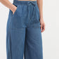 Denim Pull On Palazzos