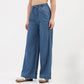 Denim Pull On Palazzos