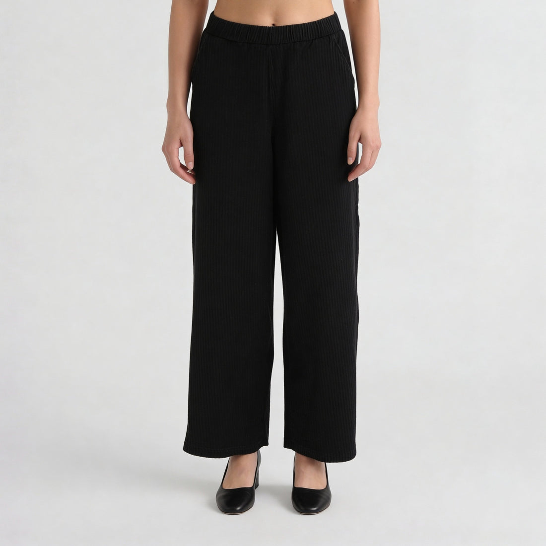 Cotton Solid Young Pants