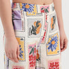 High Rise Tropical Print Palazzo