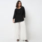 Woven Solid Palazzo