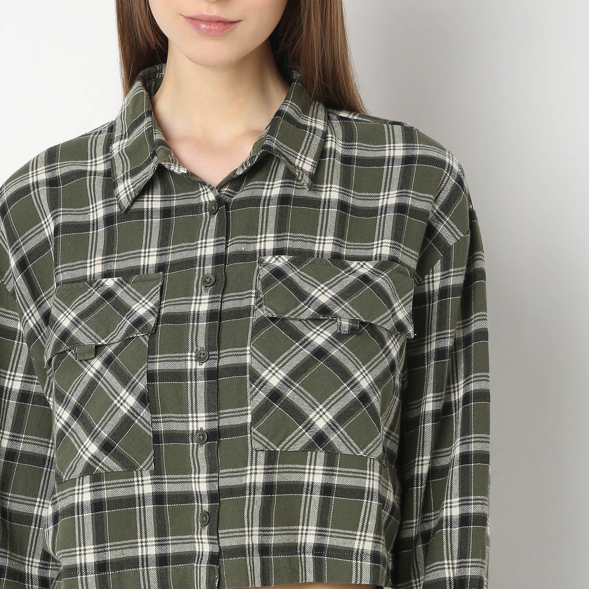 Oversize Checkered Shirt