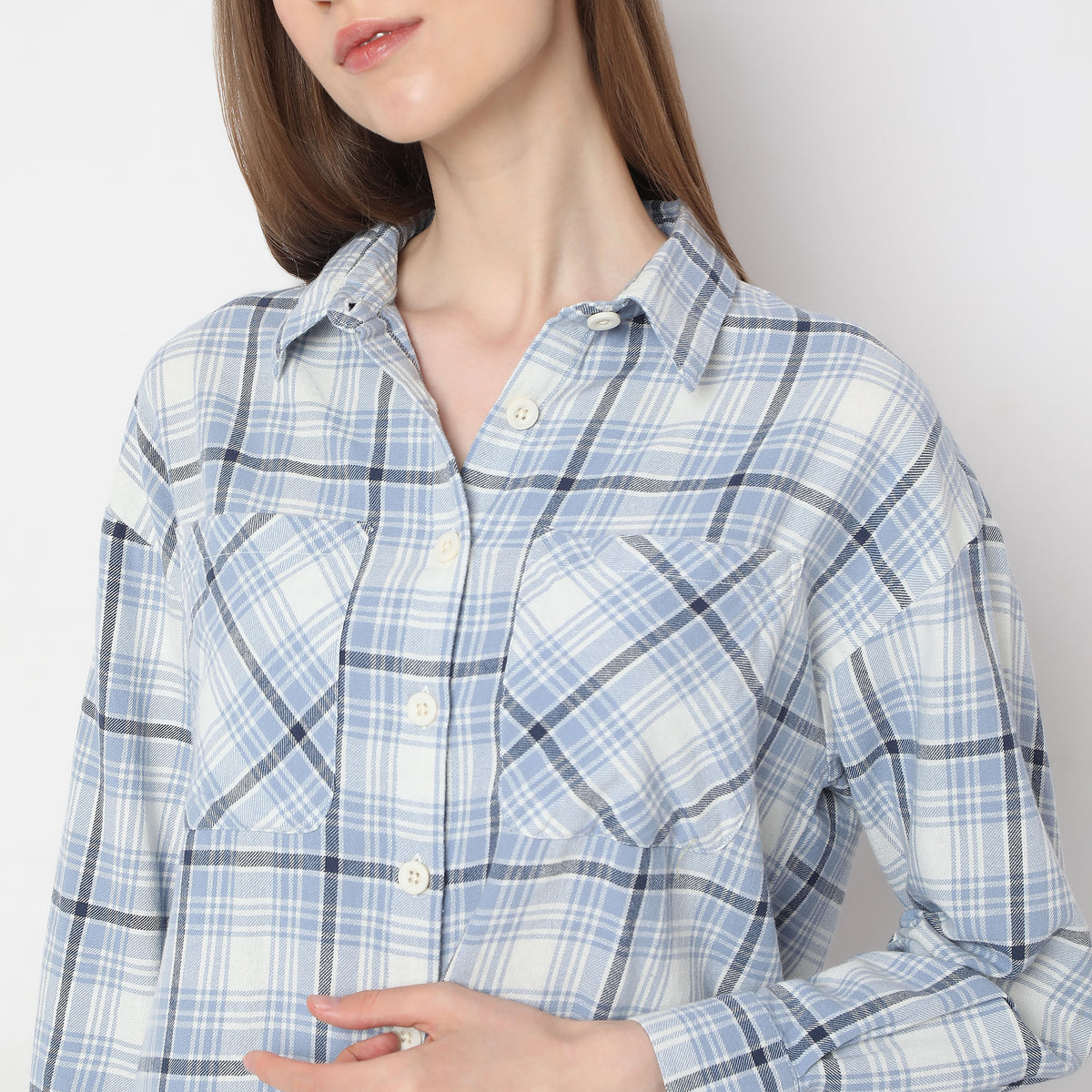 Oversize Checkered Shirt