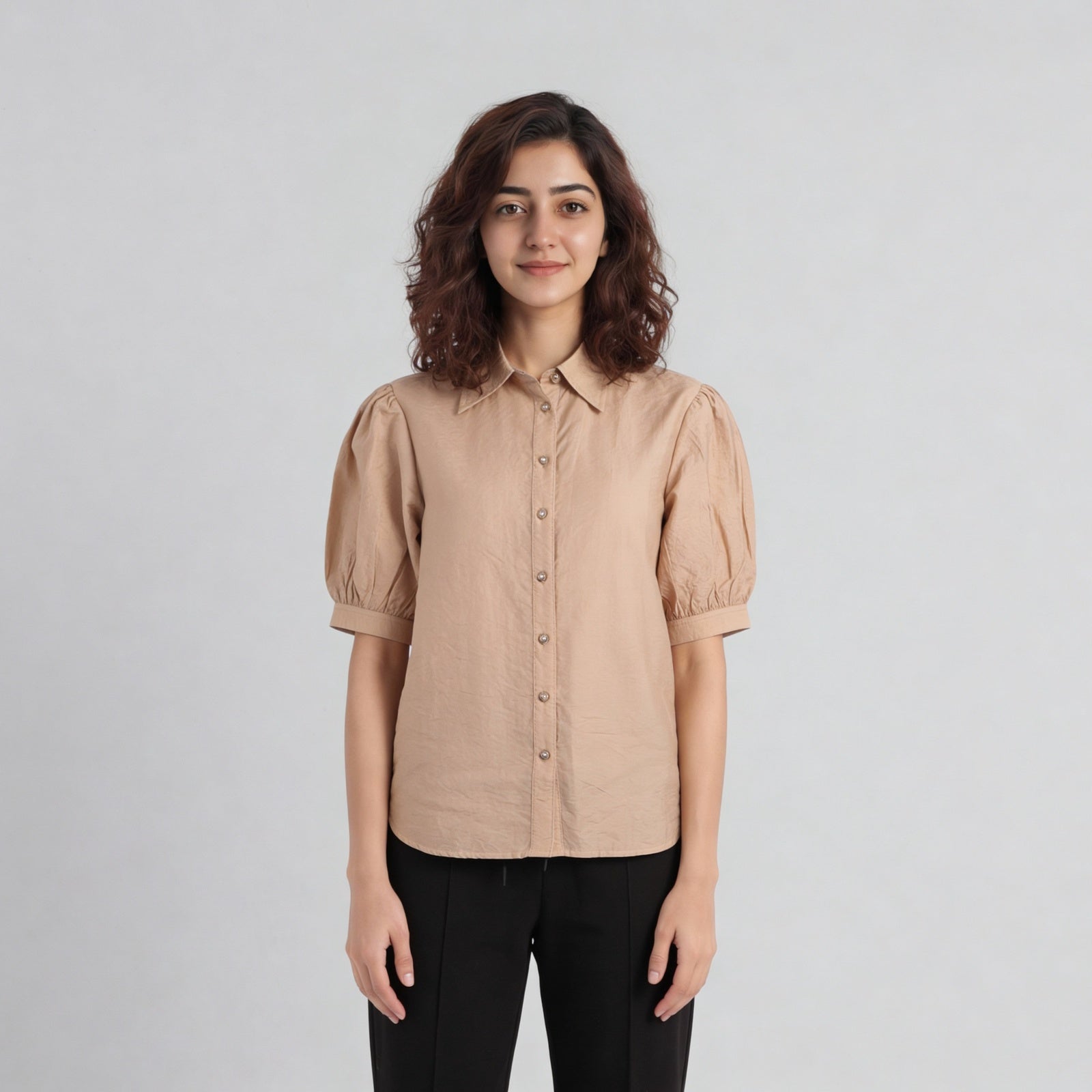 Regular Fit Solid Shirt