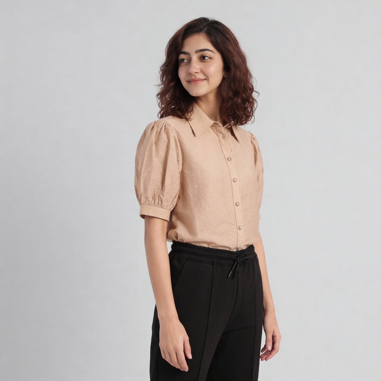 Regular Fit Solid Shirt