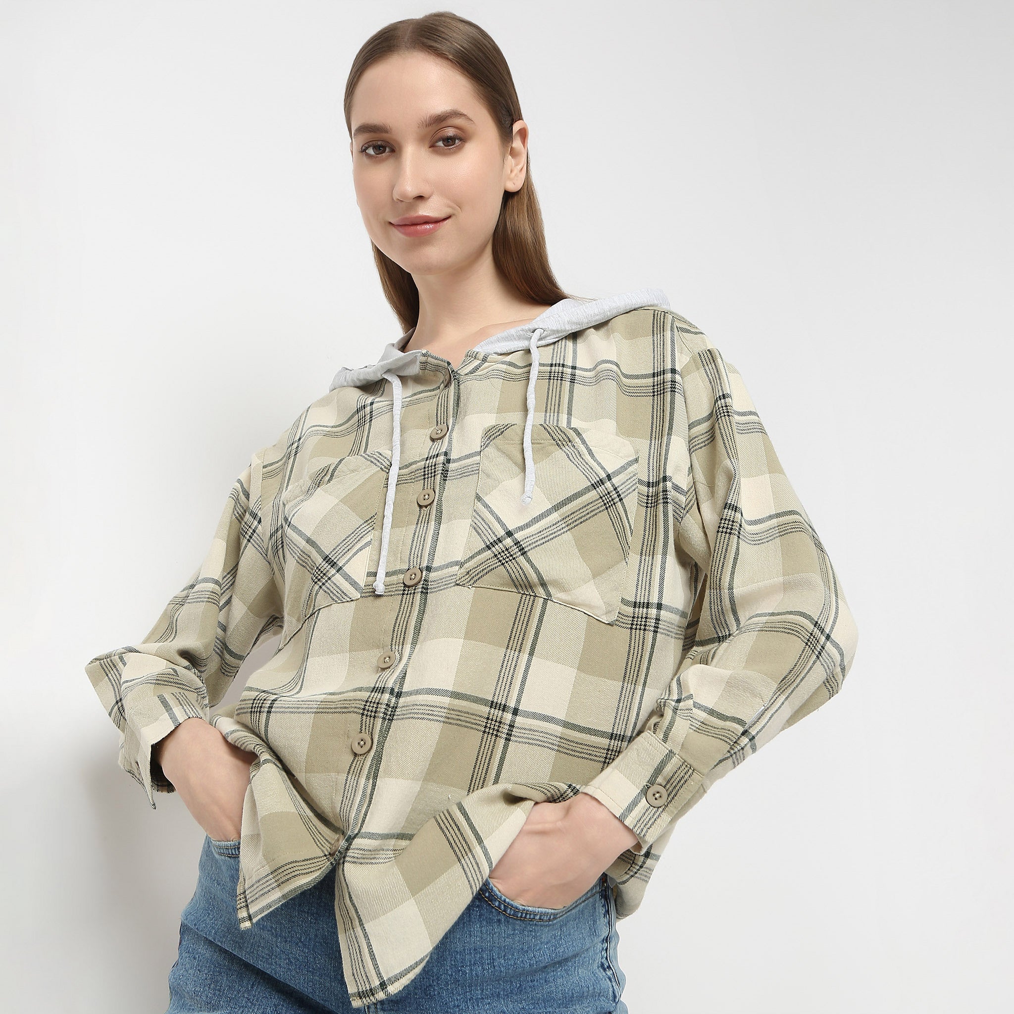 Oversize Checkered Shirt