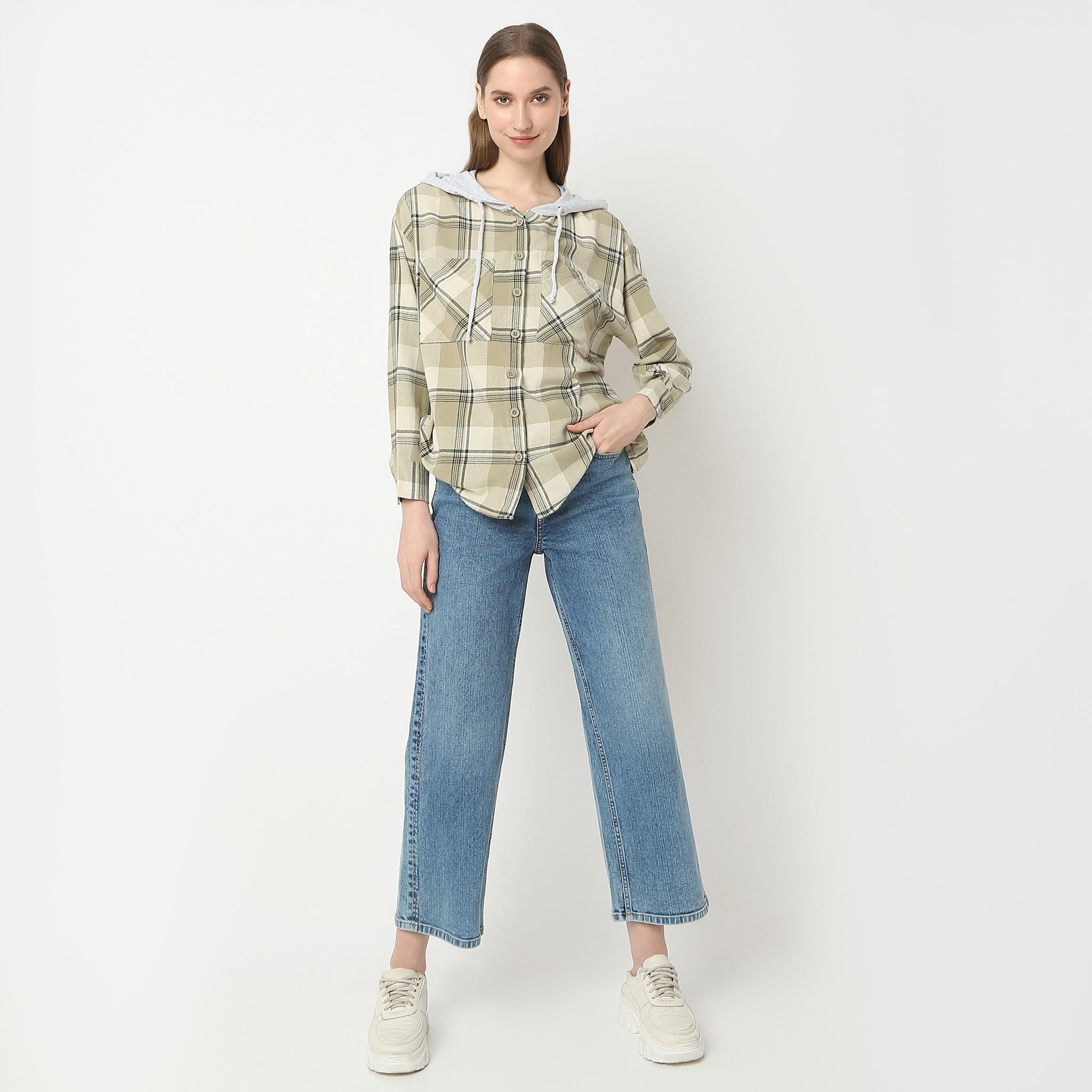 Oversize Checkered Shirt