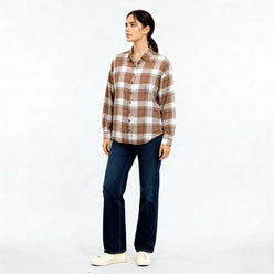 Oversize Checkered Betty Shirt