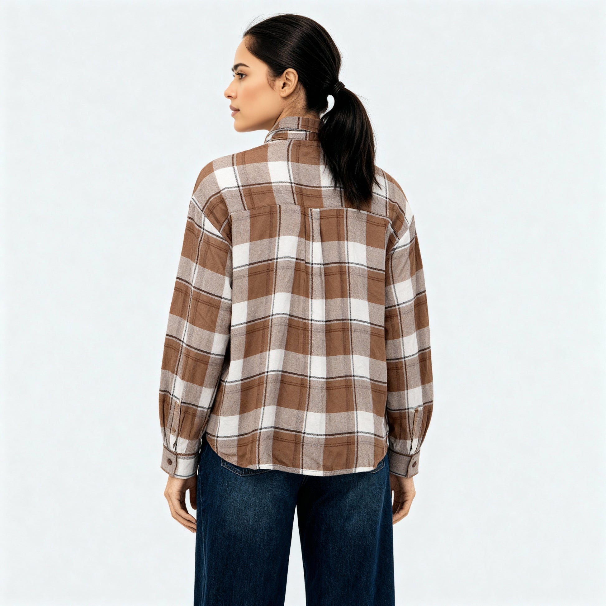 Oversize Checkered Betty Shirt