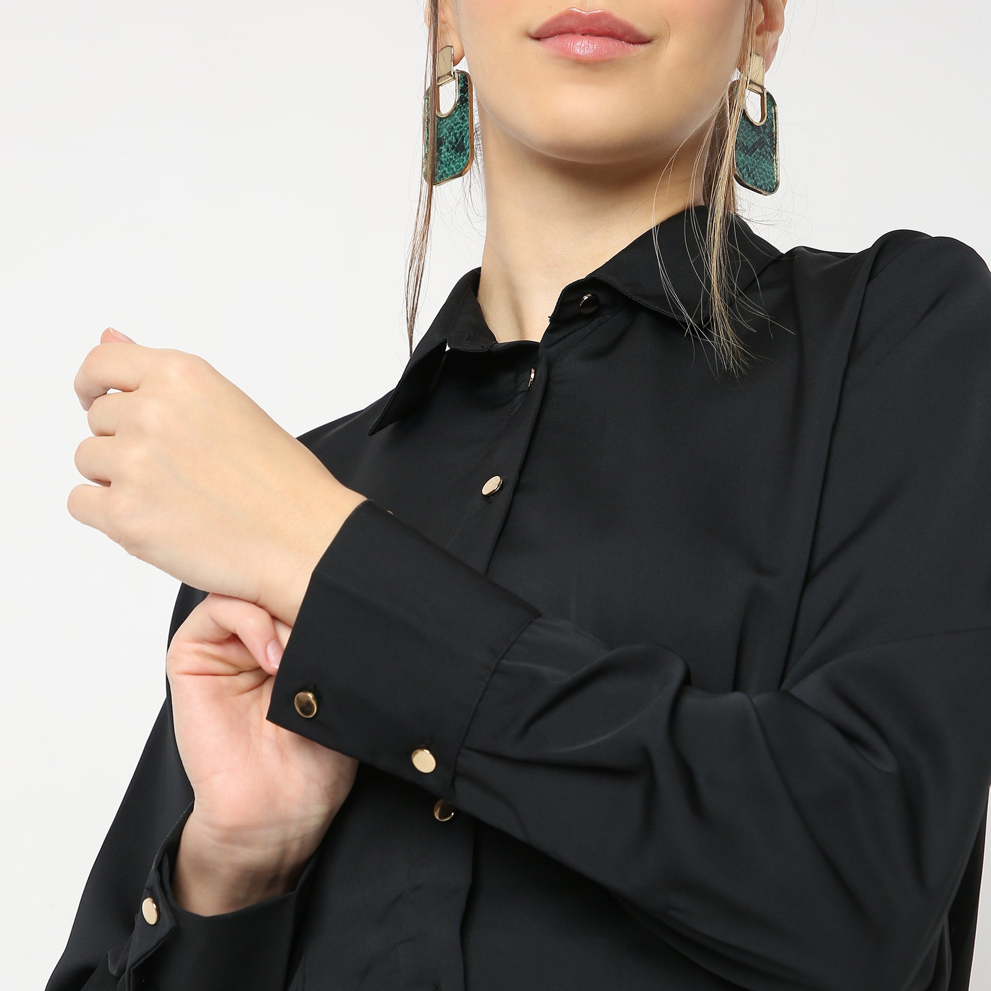 Regular Fit Solid Shirt