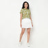 Buy Women Boxy Fit Floral Short Sleeve Shirt  - Style Union