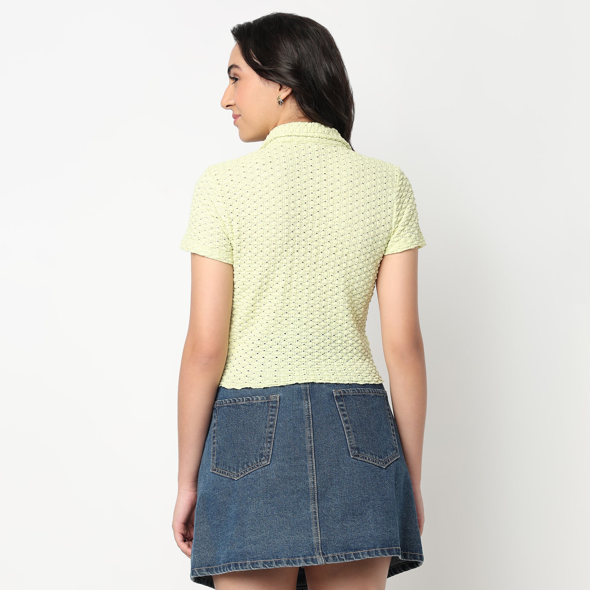 Slim Fit Cropped Betty Shirt