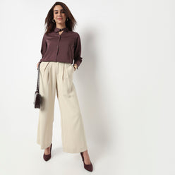 Cropped Full Sleeve Shirt