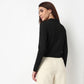 Slim Fit Structured Cropped Shirt
