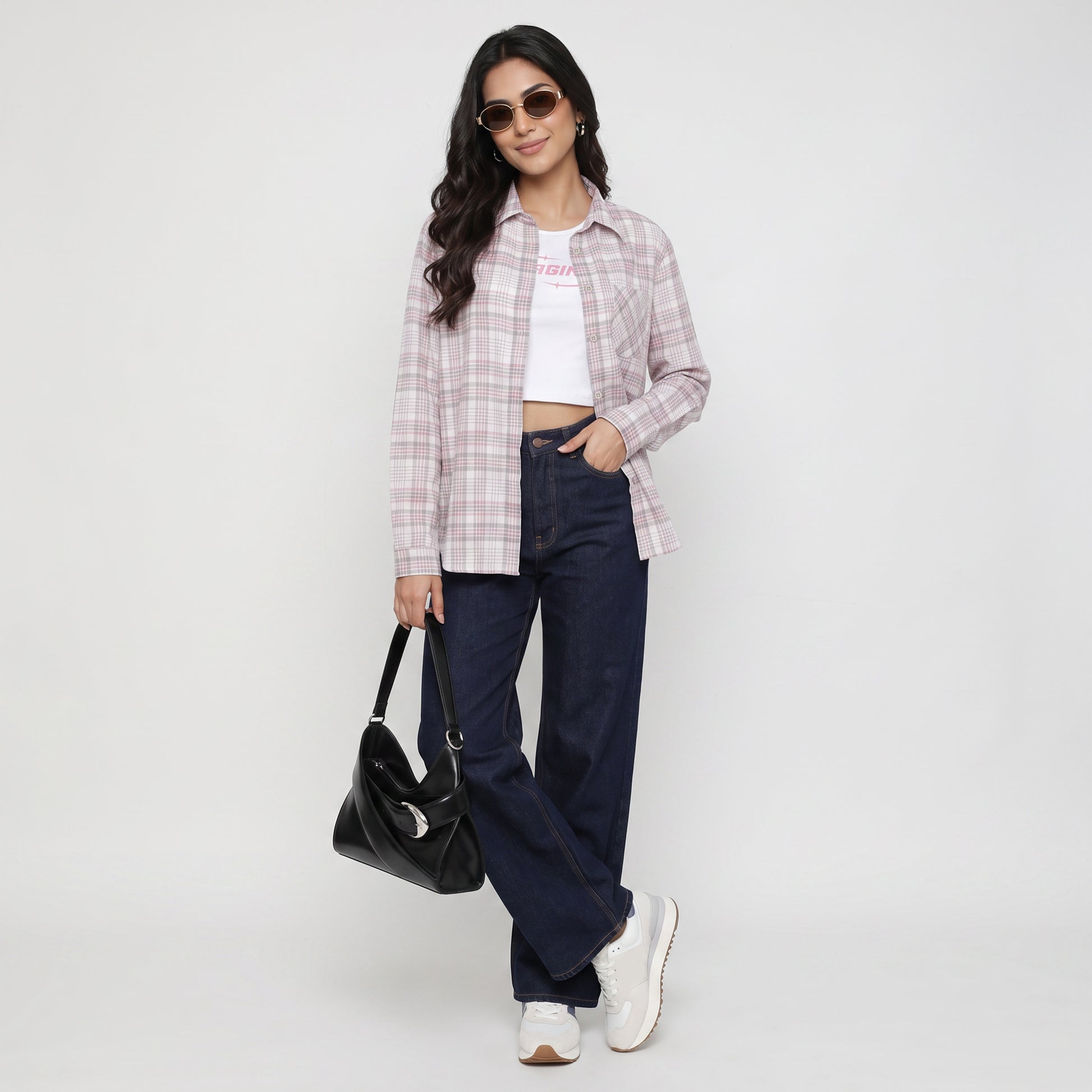 Cotton Checkered Shirt