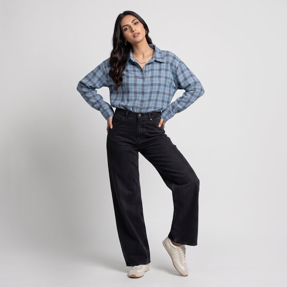 Cotton Checkered Shirt