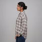 Checkered Longline Oversized Shirt