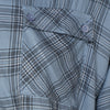 Checkered Full Sleeve Crop Shirt