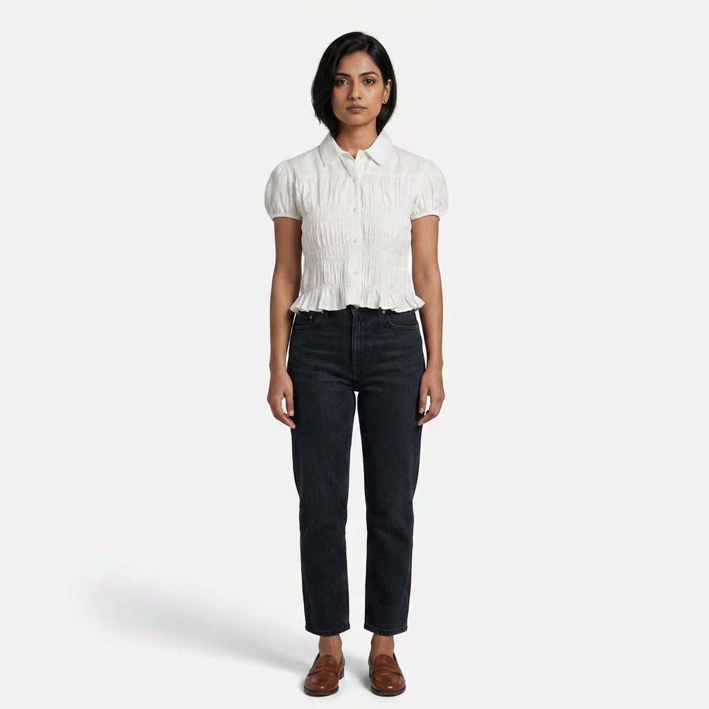 Slim Fit Cropped T-Shirt