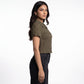 Structured Cropped Shirt