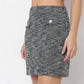 Solid High Rise Betty Skirts