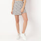 Printed Above Knee Length Betty Skirt