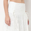 Order Now Women Lace Relaxed Flare Fit High Rise Western Wear Skirt by Style Union
