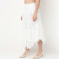 Order Now Women Lace Relaxed Flare Fit High Rise Western Wear Skirt by Style Union