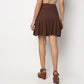 Buy Women Flare Fit Pleats Short Length High Rise Skirt  - Style Union
